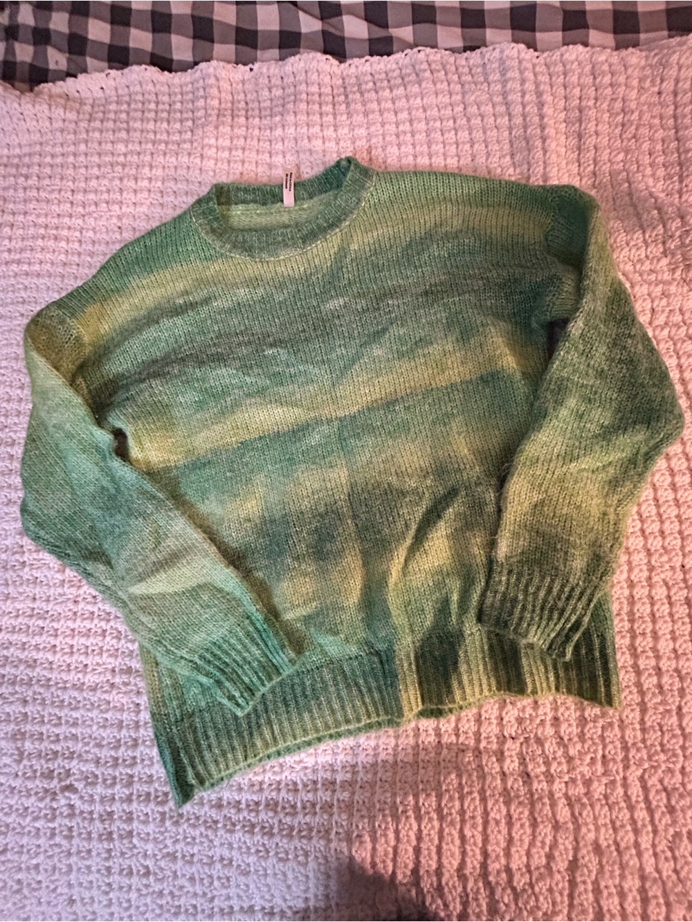 ePretty Green Ombre Crewneck Sweater